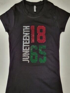 Women Juneteenth 1865 T-shirts
